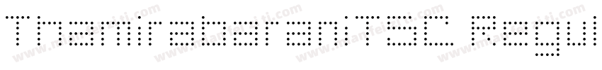 ThamirabaraniTSC Regular字体转换